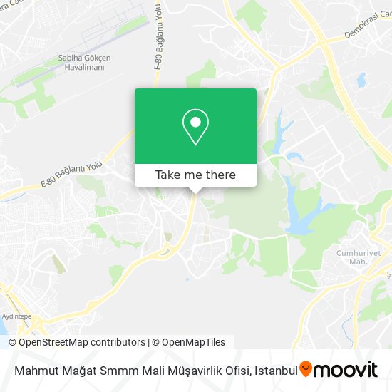 Mahmut Mağat Smmm Mali Müşavirlik Ofisi map