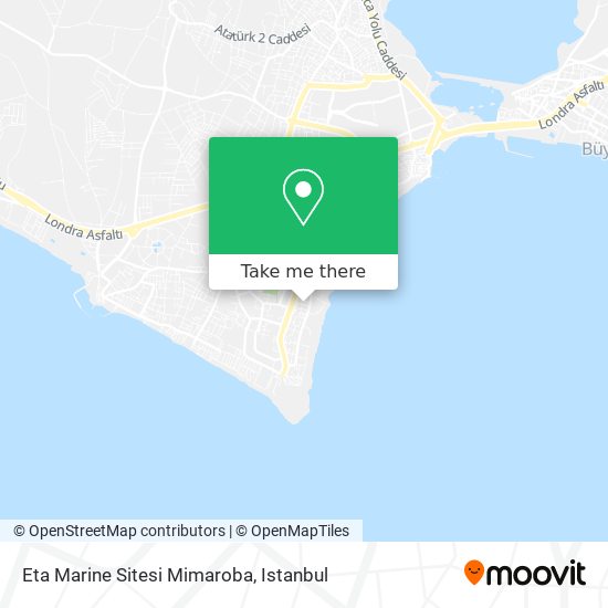 Eta Marine Sitesi Mimaroba map