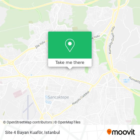 Site 4 Bayan Kuaför map