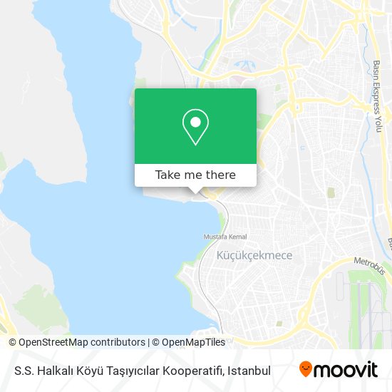 S.S. Halkalı Köyü Taşıyıcılar Kooperatifi map