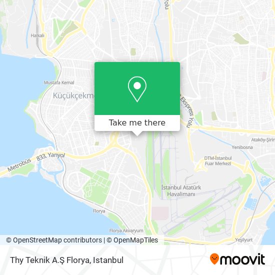 Thy Teknik A.Ş Florya map