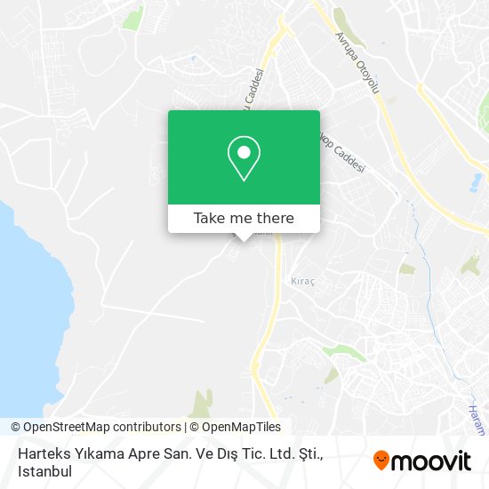 Harteks Yıkama Apre San. Ve Dış Tic. Ltd. Şti. map