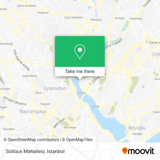 Sütlüce Mahallesi map