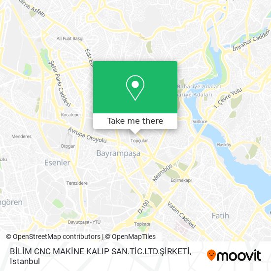 BİLİM CNC MAKİNE KALIP SAN.TİC.LTD.ŞİRKETİ map