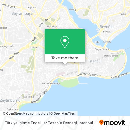 Türkiye İşitme Engelliler Tesanüt Derneği map