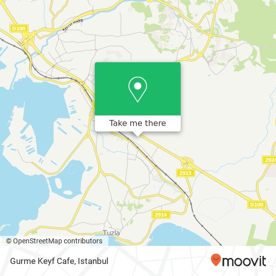 Gurme Keyf Cafe map