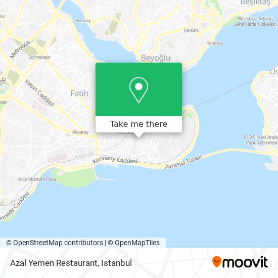 Azal Yemen Restaurant map