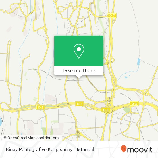 Binay Pantograf ve Kalıp sanayii map