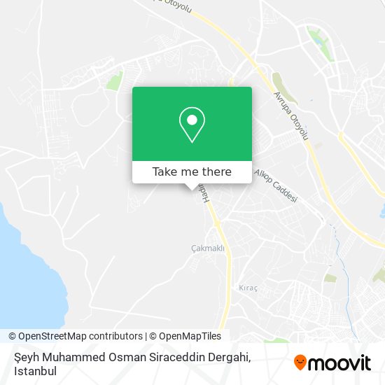 Şeyh Muhammed Osman Siraceddin Dergahi map