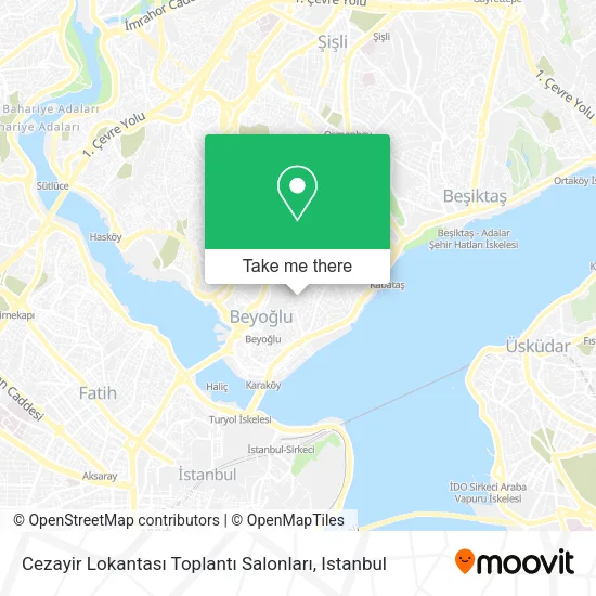 Cezayir Lokantası Toplantı Salonları map