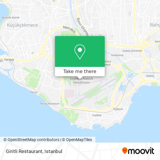 Giritli Restaurant map