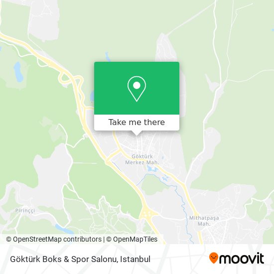 Göktürk Boks & Spor Salonu map
