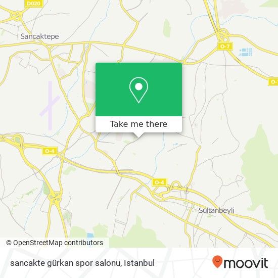 sancakte gürkan spor salonu map