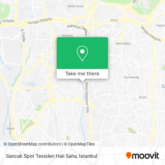 Sancak Spor Tesisleri Halı Saha map