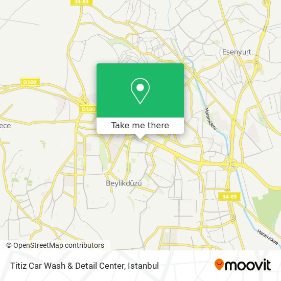 Titiz Car Wash & Detail Center map