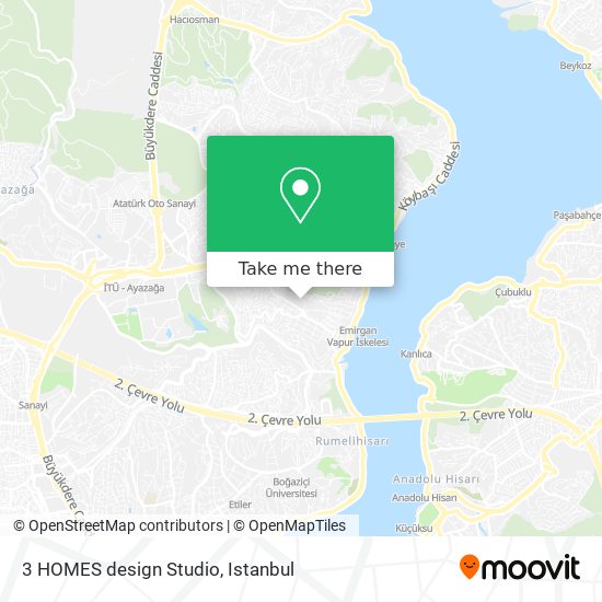 3 HOMES design Studio map