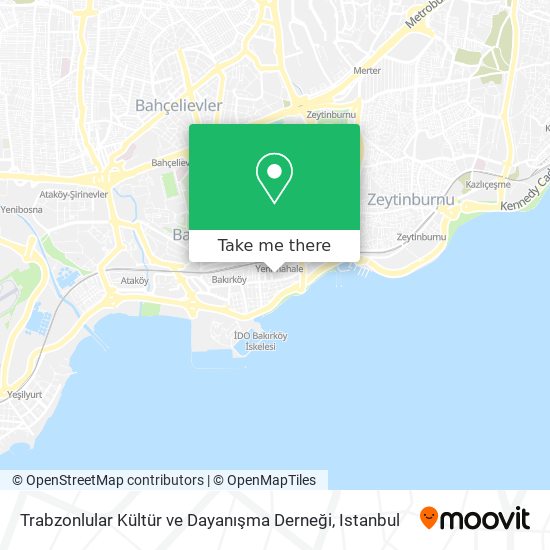 Trabzonlular Kültür ve Dayanışma Derneği map