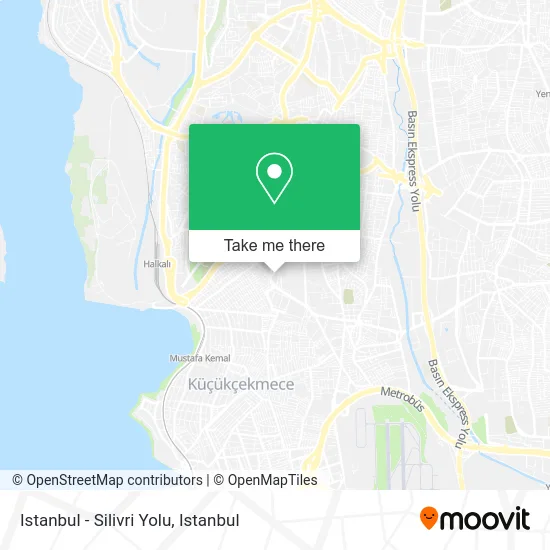 Istanbul - Silivri Yolu map