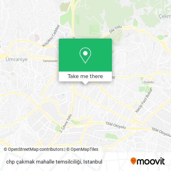 chp çakmak mahalle temsilciliği map