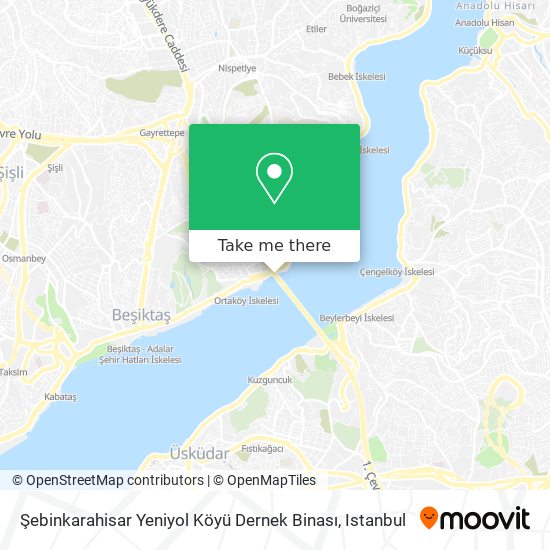 Şebinkarahisar Yeniyol Köyü Dernek Binası map