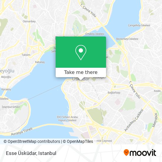 Esse Üsküdar map