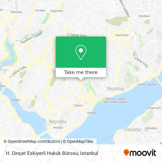 H. Dinçer Eskiyerli Hukuk Bürosu map