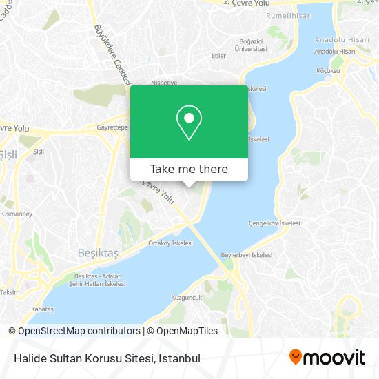 Halide Sultan Korusu Sitesi map