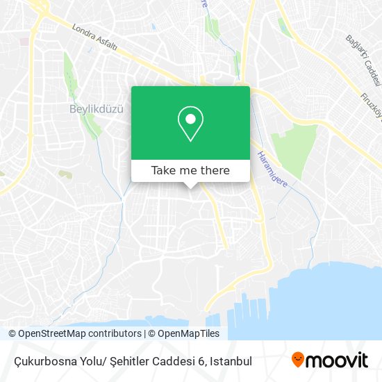 Çukurbosna Yolu/ Şehitler Caddesi 6 map