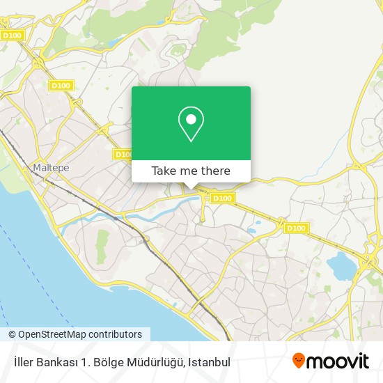 İller Bankası 1. Bölge Müdürlüğü map