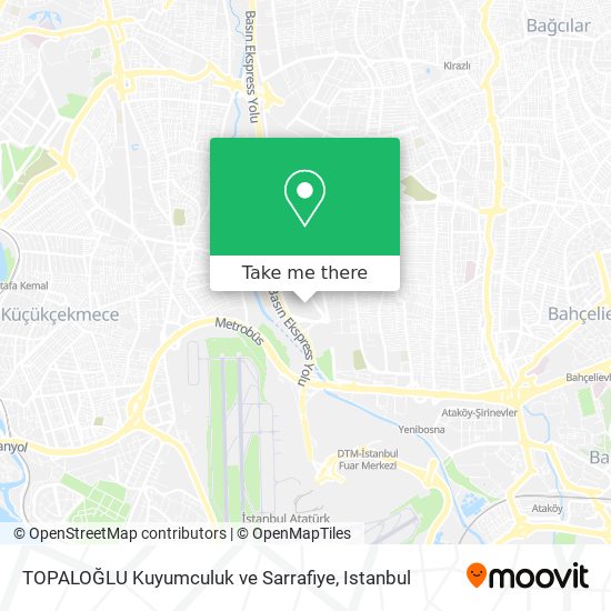 TOPALOĞLU Kuyumculuk ve Sarrafiye map