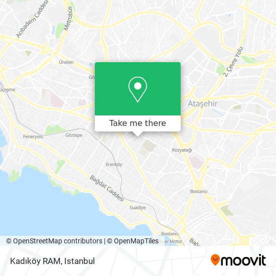 Kadıköy RAM map