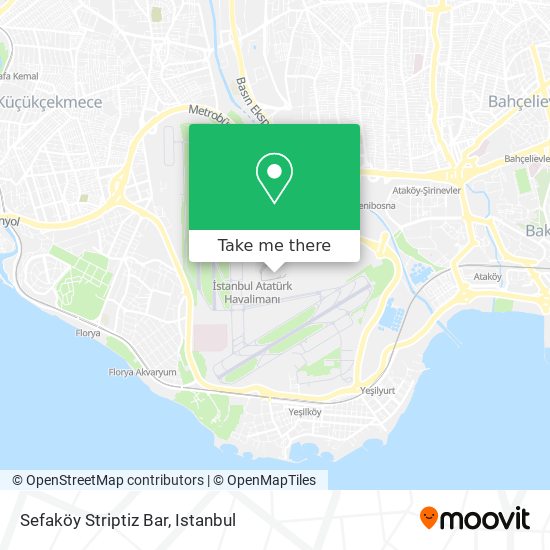 Sefaköy Striptiz Bar map