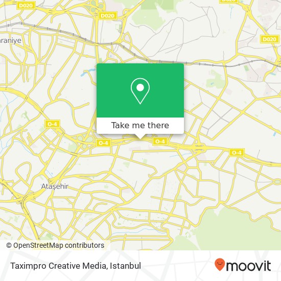 Taximpro Creative Media map