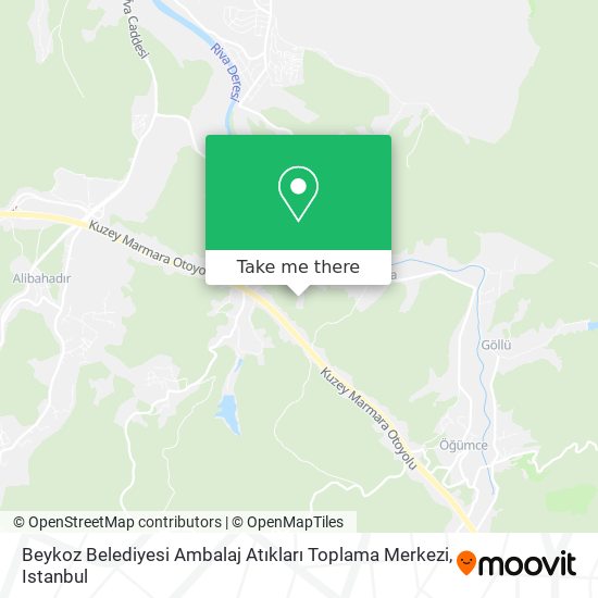 Beykoz Belediyesi Ambalaj Atıkları Toplama Merkezi map