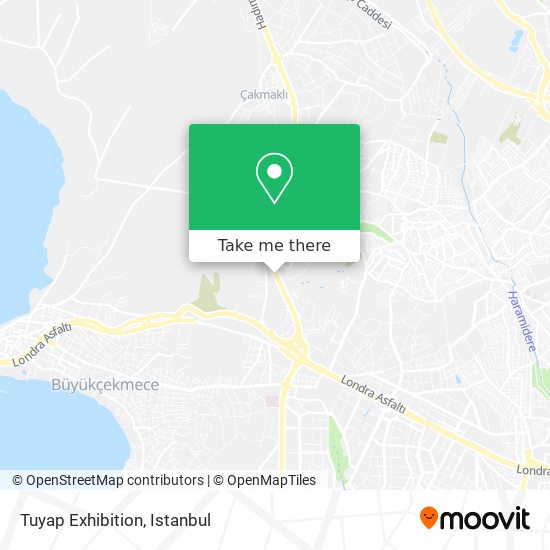 Tuyap Exhibition map