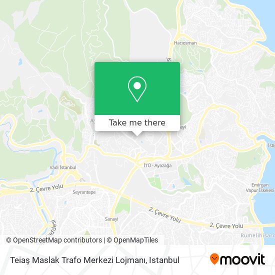 Teiaş Maslak Trafo Merkezi Lojmanı map