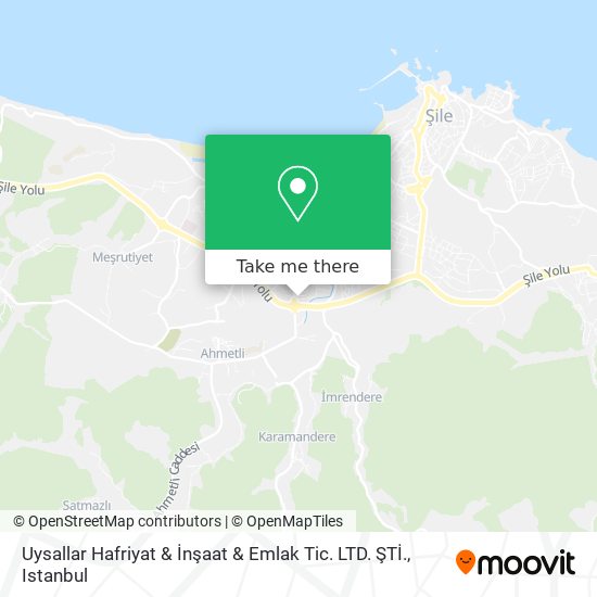 Uysallar Hafriyat & İnşaat & Emlak Tic. LTD. ŞTİ. map
