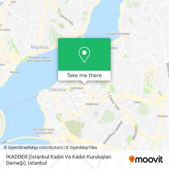 İKADDER (İstanbul Kadın Ve Kadın Kuruluşları Derneği) map