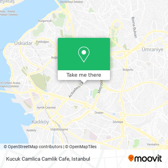 Kucuk Camlica Camlik Cafe map
