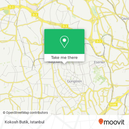 Kokosh Butik map