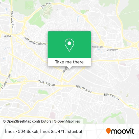 İmes - 504 Sokak, İmes Sit. 4 / 1 map