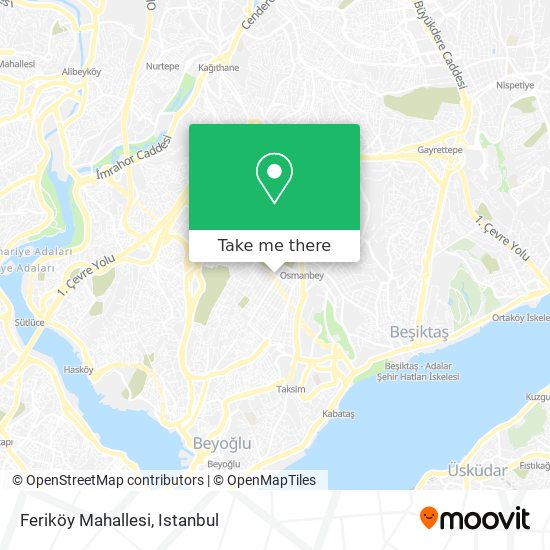 Feriköy Mahallesi map