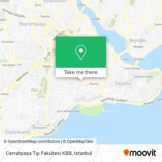 Cerrahpaşa Tıp Fakultesi KBB map