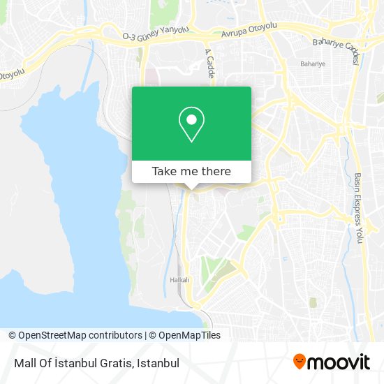 Mall Of İstanbul Gratis map