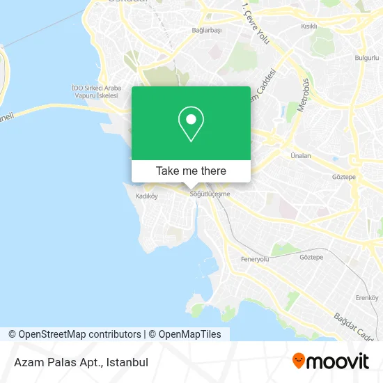 Azam Palas Apt. map