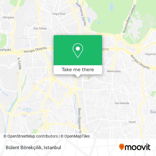 Bülent Börekçilik map