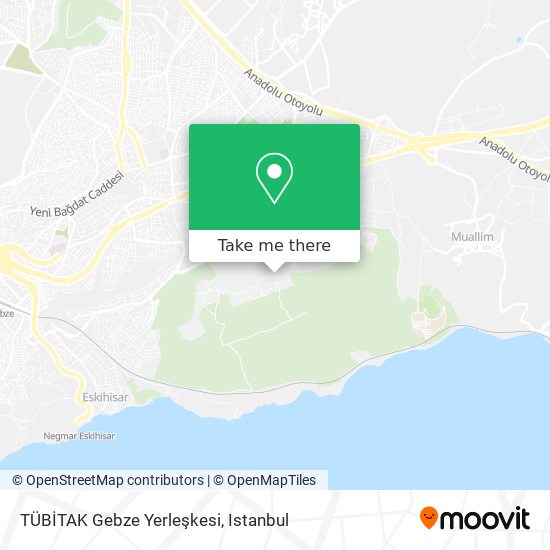 TÜBİTAK Gebze Yerleşkesi map