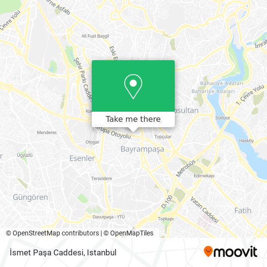 İsmet Paşa Caddesi map