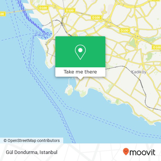 Gül Dondurma map
