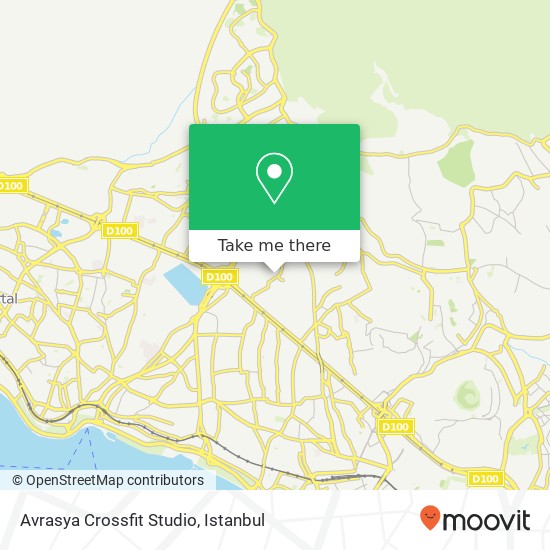 Avrasya Crossfit Studio map